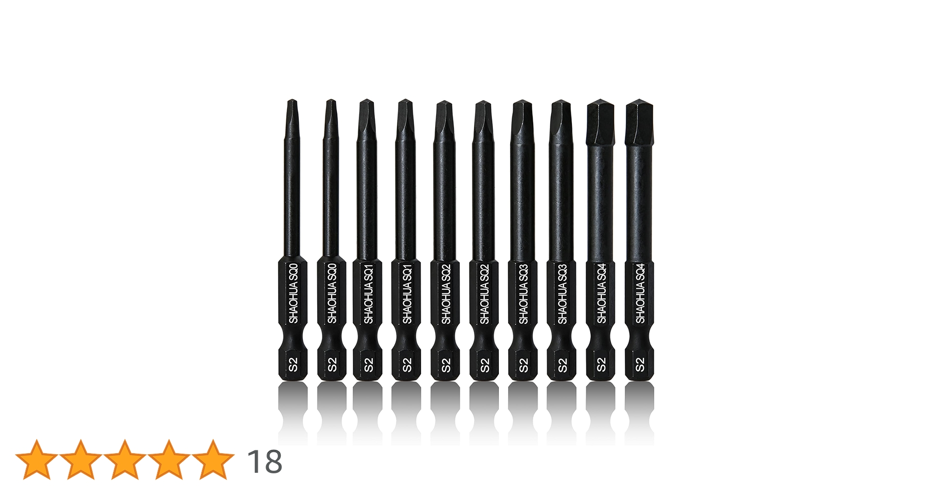 【確認用】ビットさま専用ページです Amazon | スクエアドリルビット10個、2.37インチ磁気ヘッド